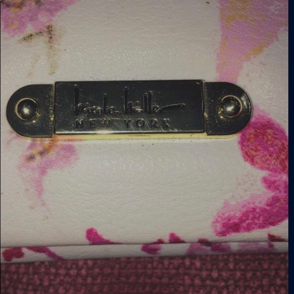 Nicole Miller Floral Trifold Wallet - Picture 3 of 4